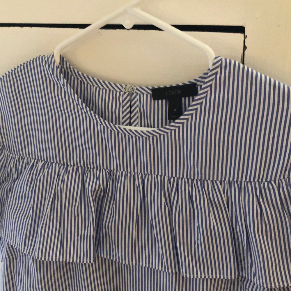 Jcrew Ruffle Top - Picture 3 of 3